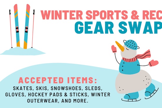 Bloomington Hosts Eco-Friendly Winter Sporting Gear Swap at Ice Garden