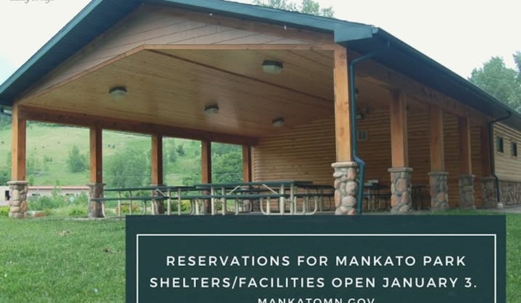 Bookings Open for Mankato Park Shelters, Secure Your Spot for 2025 Outdoor Events