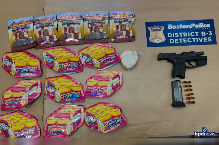 Boston Man Arrested on Drug Trafficking and Firearm Charges After Mattapan Traffic Stop