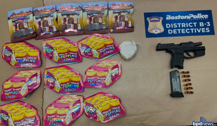 Boston Man Arrested on Drug Trafficking and Firearm Charges After Mattapan Traffic Stop