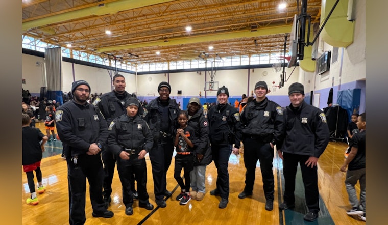 Boston Officers Engage With Youth at Orchard Gardens "No Books No Ball" Event in Roxbury