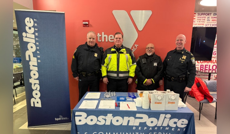 Boston Police Department Ramps Up Recruitment Efforts at West Roxbury YMCA ahead of Civil Service Exam Deadline