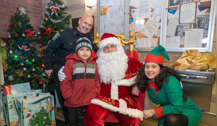 Boston Police District E-13 Brings Festive Cheer with Annual Polar Express Event
