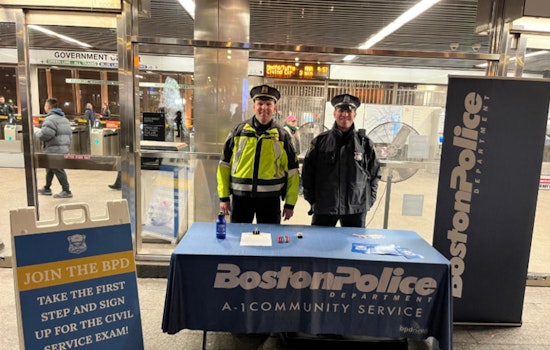 BPD Hosts Recruitment Drive at Government Center, Urges Community Engagement