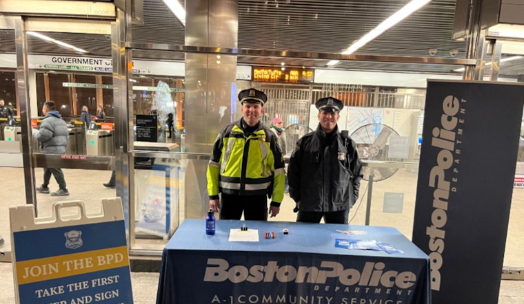 BPD Hosts Recruitment Drive at Government Center, Urges Community Engagement