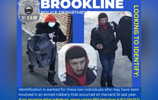 Brookline Police Appeal to Public for Leads in Unsolved Armed Robbery Case from January 2024