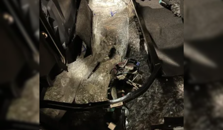 Calexico CBP Seizes 152 Pounds of Meth in Pickup Truck, Driver Detained for Smuggling