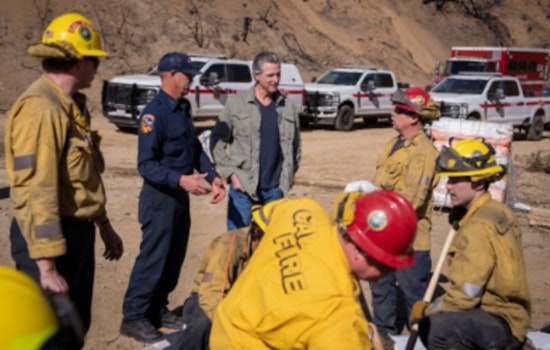 California Governor Newsom Addresses Recovery Efforts with JPL Workers and Local Business Owners Post-Los Angeles Firestorm