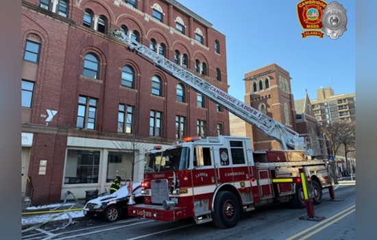 Cambridge Firefighters Swiftly Extinguish Massachusetts Avenue Apartment Fire, One Resident Treated for Injuries