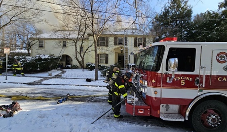 Cambridge Firefighters Tackle Major Attic Blaze on Francis Avenue, Nearby Communities Provide Aid