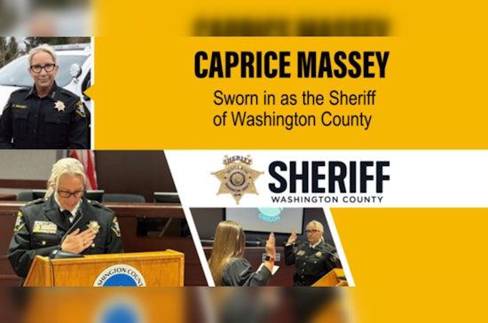 Caprice Massey Inaugurated as Washington County's New Sheriff in Oregon