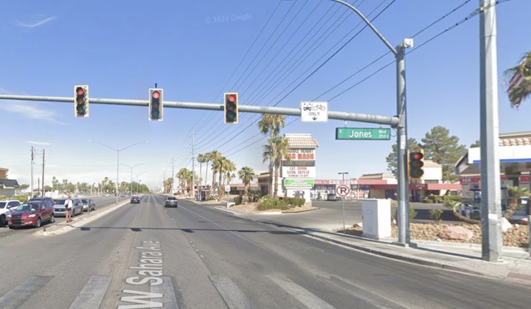 Car Crashes into Bus Stop in West Las Vegas, Catches Fire with Minor Injuries Reported
