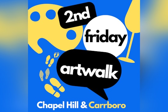 Carrboro and Chapel Hill Gear Up for Enriching 2nd Friday Art Walk Experience