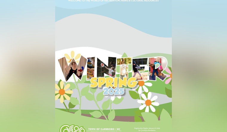 Carrboro Unveils 2025 Winter-Spring Program Guide with Early Access for Residents