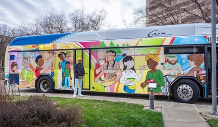 CATS Rolls Out First Cultural Inclusion Bus Wrapped in Local Art Celebrating Diversity in Charlotte