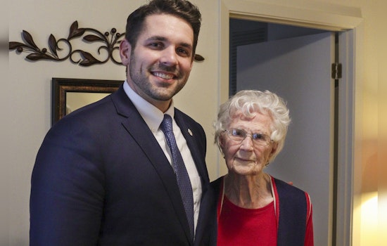 Centenarian Celebration, Jackson, Tennessee Local Claribel Herndon Marks 105 Years with Community Cheer