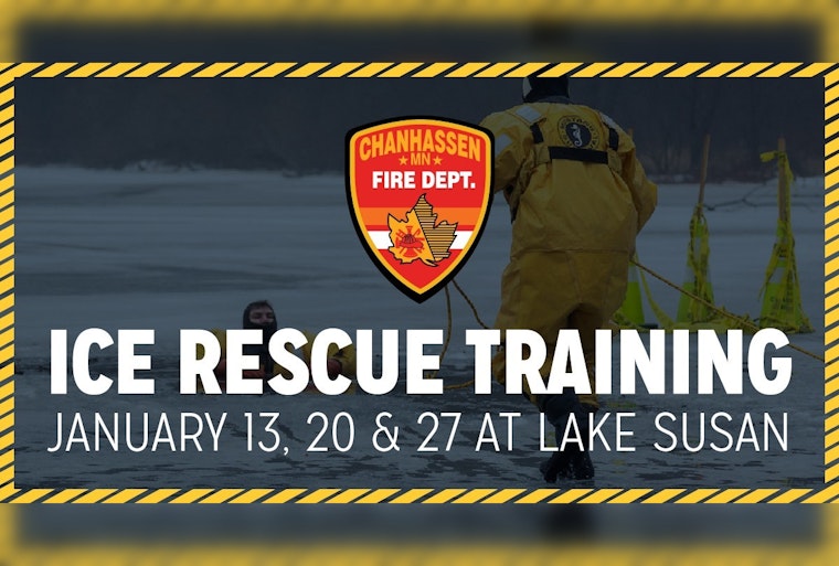 Chanhassen Fire Department Readies for Ice Rescue Drills on Lake Susan in January