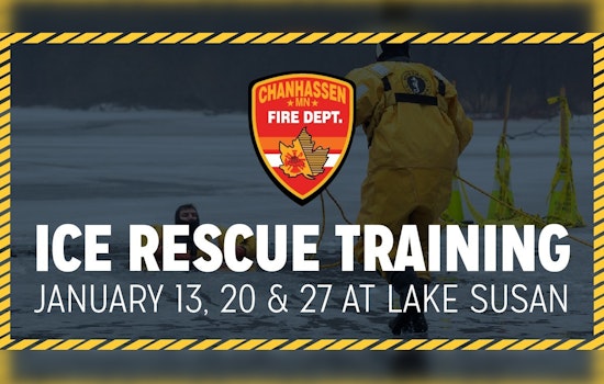 Chanhassen Fire Department Readies for Ice Rescue Drills on Lake Susan in January