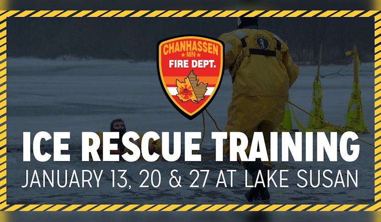 Chanhassen Fire Department Readies for Ice Rescue Drills on Lake Susan in January