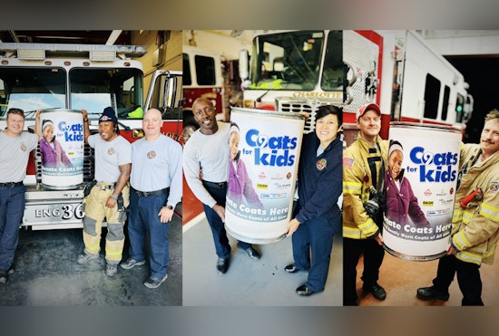 Charlotte Fire Department Joins WSOC-TV's Coats for Kids Campaign, Collects Hundreds of Coats for Children in Need