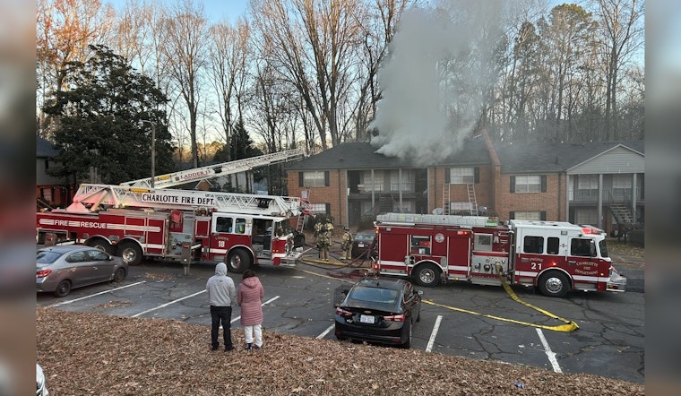 Charlotte Firefighters Extinguish Northwest Apartment Blaze with No Injuries Reported