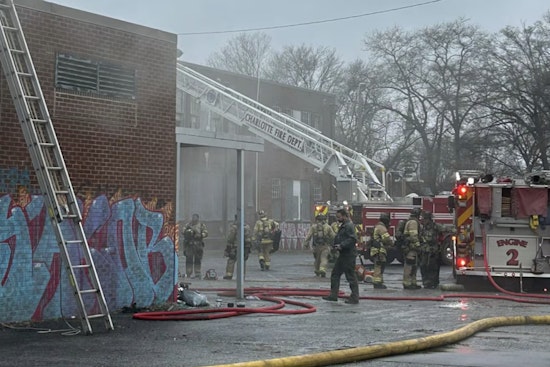Charlotte's Historic Wilmore School Damaged in Fire as Redevelopment Plans Await Assessment