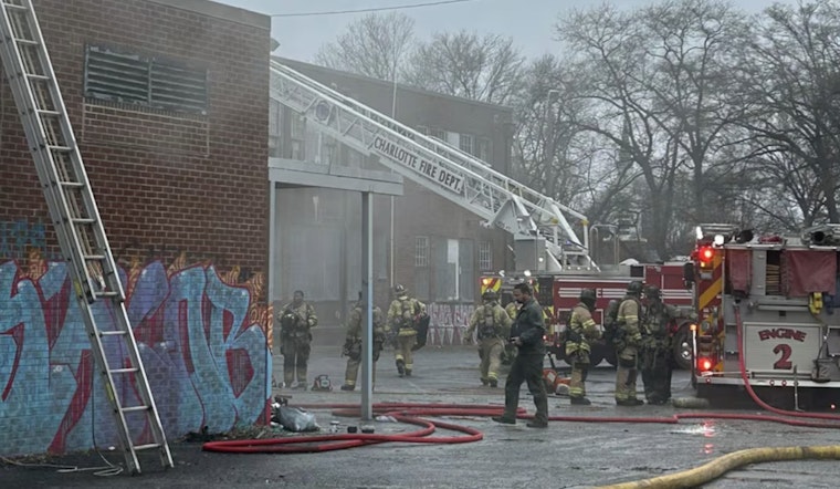 Charlotte's Historic Wilmore School Damaged in Fire as Redevelopment Plans Await Assessment