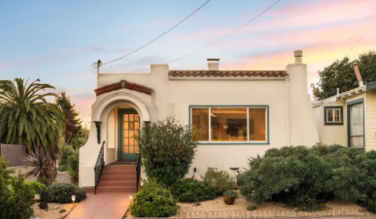 Charming Historical Bungalow with Signature Mural Listed for $895K in Alameda