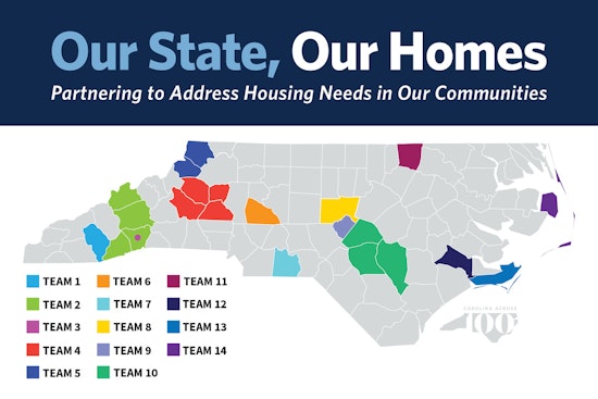 Chatham County Joins UNC's "Our State, Our Homes" Affordable Housing Initiative