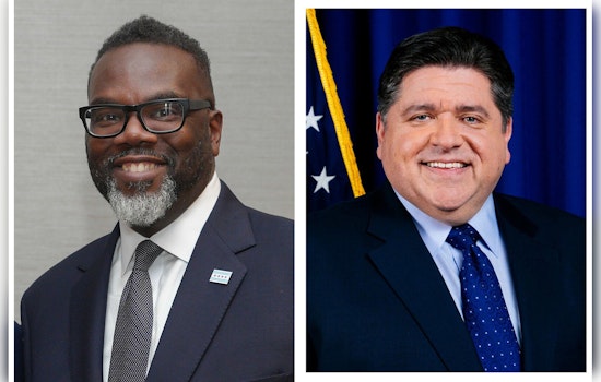 Chicago Mayor Brandon Johnson and Governor J.B. Pritzker at Odds Amid City's Political Challenges