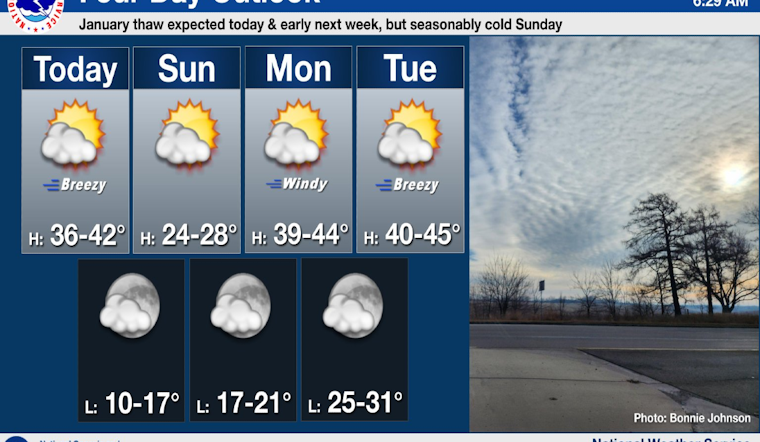 Chicagoland Residents to Enjoy Weekend Warmup After Brisk Winter Days