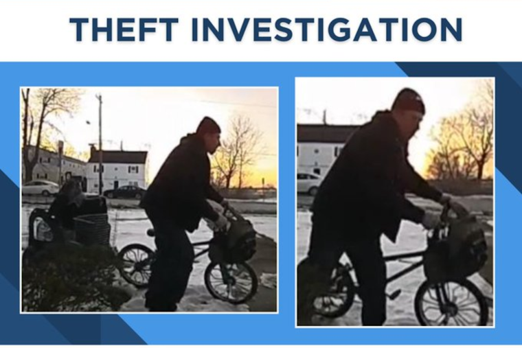 Cincinnati Police Seek Public's Help to Identify Suspect in Ferguson Ave Package Theft