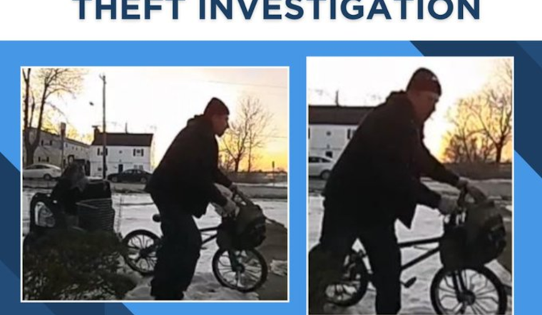 Cincinnati Police Seek Public's Help to Identify Suspect in Ferguson Ave Package Theft