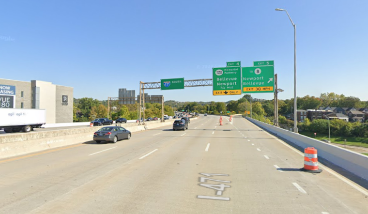 Cincinnati's I-471 Southbound Shuts Down After Fire: Commuters Diverted Amid Structural Concerns
