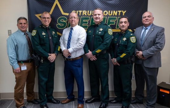 Citrus County Sheriff's Office Promotes Matthew Baird to Captain, Poised to Lead Criminal Investigations Division