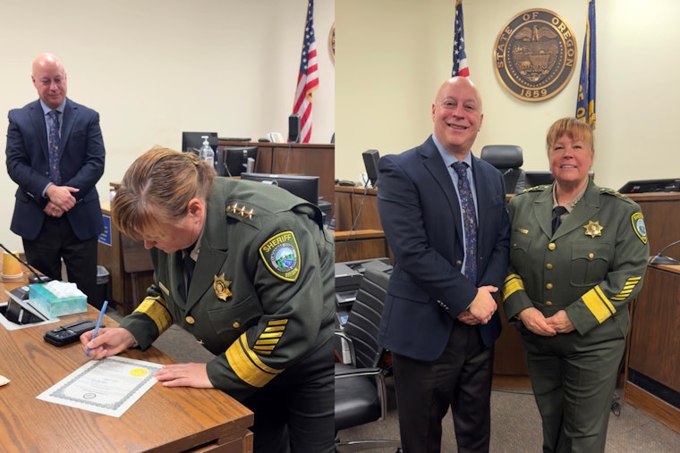 Clackamas County Sheriff Brandenburg Sworn In For Second Term, Reflects on Achievements and Future Plans