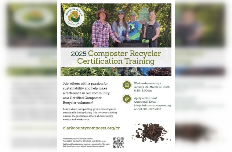 Clark County Offers Free Sustainability Certification Training for Eco-Conscious Residents