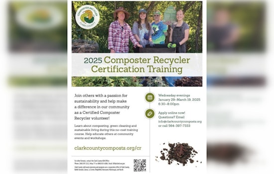 Clark County Offers Free Sustainability Certification Training for Eco-Conscious Residents