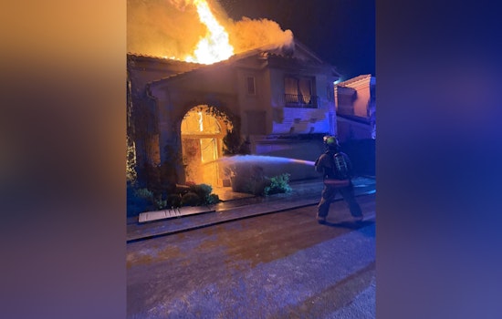 Clark County Strike Teams Join Forces to Combat California Wildfires alongside Los Angeles Firefighters