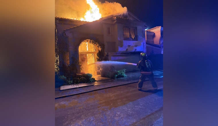 Clark County Strike Teams Join Forces to Combat California Wildfires alongside Los Angeles Firefighters