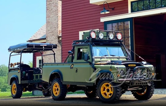 Classic Cars Fetch High Prices at Barrett-Jackson Scottsdale Auction, 1981 Land Rover Series 3 Tops Sales at $438,900
