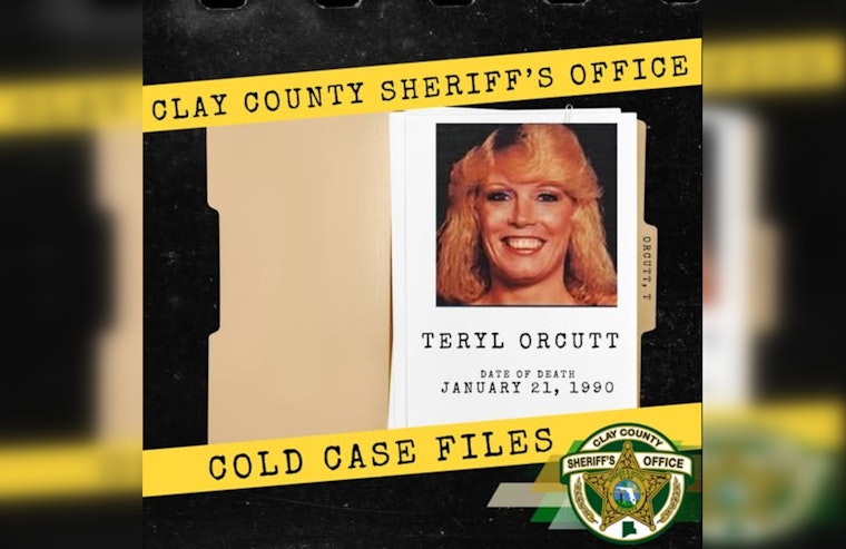 Clay County Sheriff's Office Marks 35 Years Since Teryl Orcutt's Unsolved Death in Middleburg, Seeks Public's Help