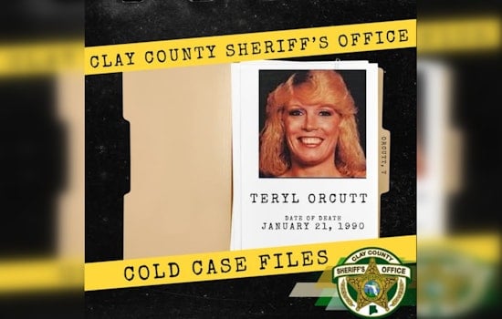 Clay County Sheriff's Office Marks 35 Years Since Teryl Orcutt's Unsolved Death in Middleburg, Seeks Public's Help