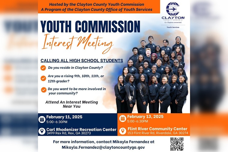 Clayton County Invites High School Students to Shape Their Community Through New Youth Commission