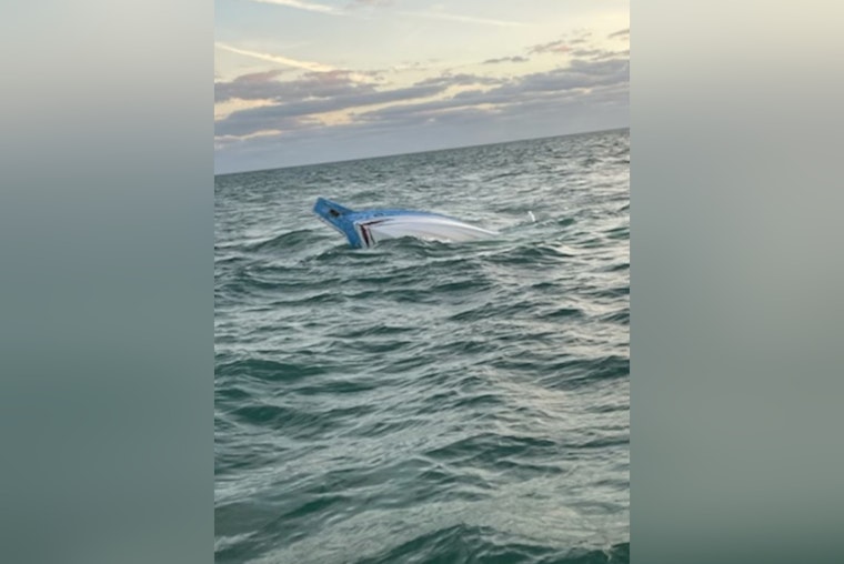 Coast Guard Rescues Four From Sinking Vessel Near Marathon, Florida