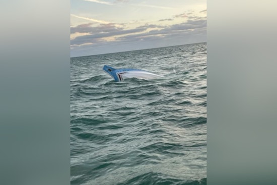 Coast Guard Rescues Four From Sinking Vessel Near Marathon, Florida