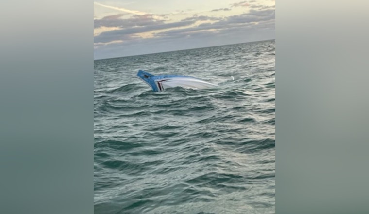 Coast Guard Rescues Four From Sinking Vessel Near Marathon, Florida
