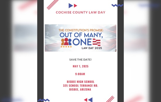 Cochise County Superior Court Invites Schools to Participate in Law Day 2025 at Bisbee High School