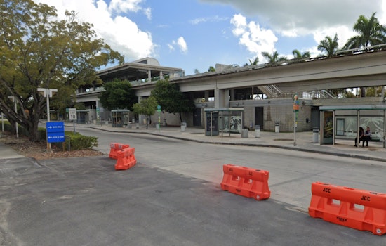 Coconut Grove Metrorail Station to Temporarily Close for Renovations Starting January 21