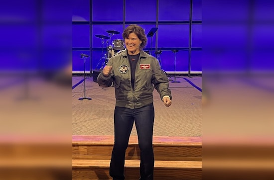 Colorado's First Lady Fighter Pilot Lt. Col. (ret.) Tracy LaTourrette Imparts Leadership Wisdom at Maple Grove PD Annual Meeting